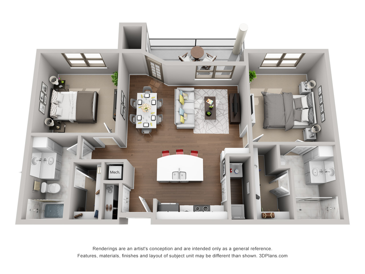 The Pointe North Hills - Diagram