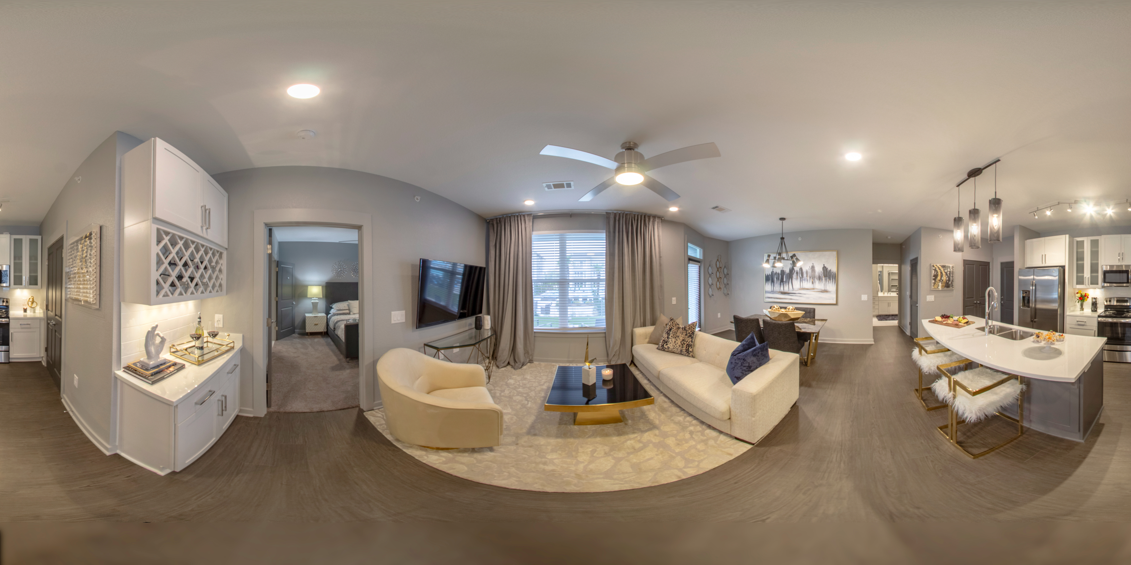 The Pointe North Hills - Room, Wood, Couch