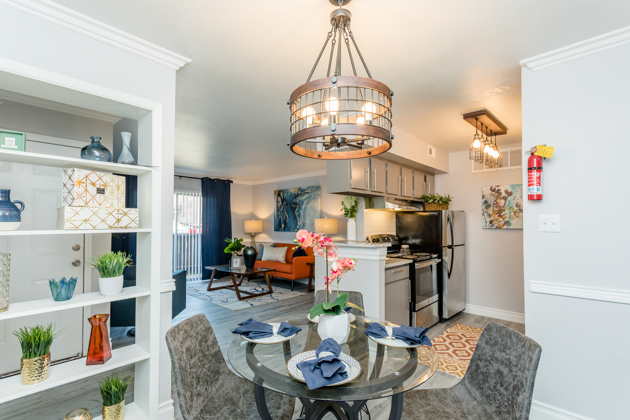 Greenline Apartment Management - Dining Room, Dining Table, Furniture