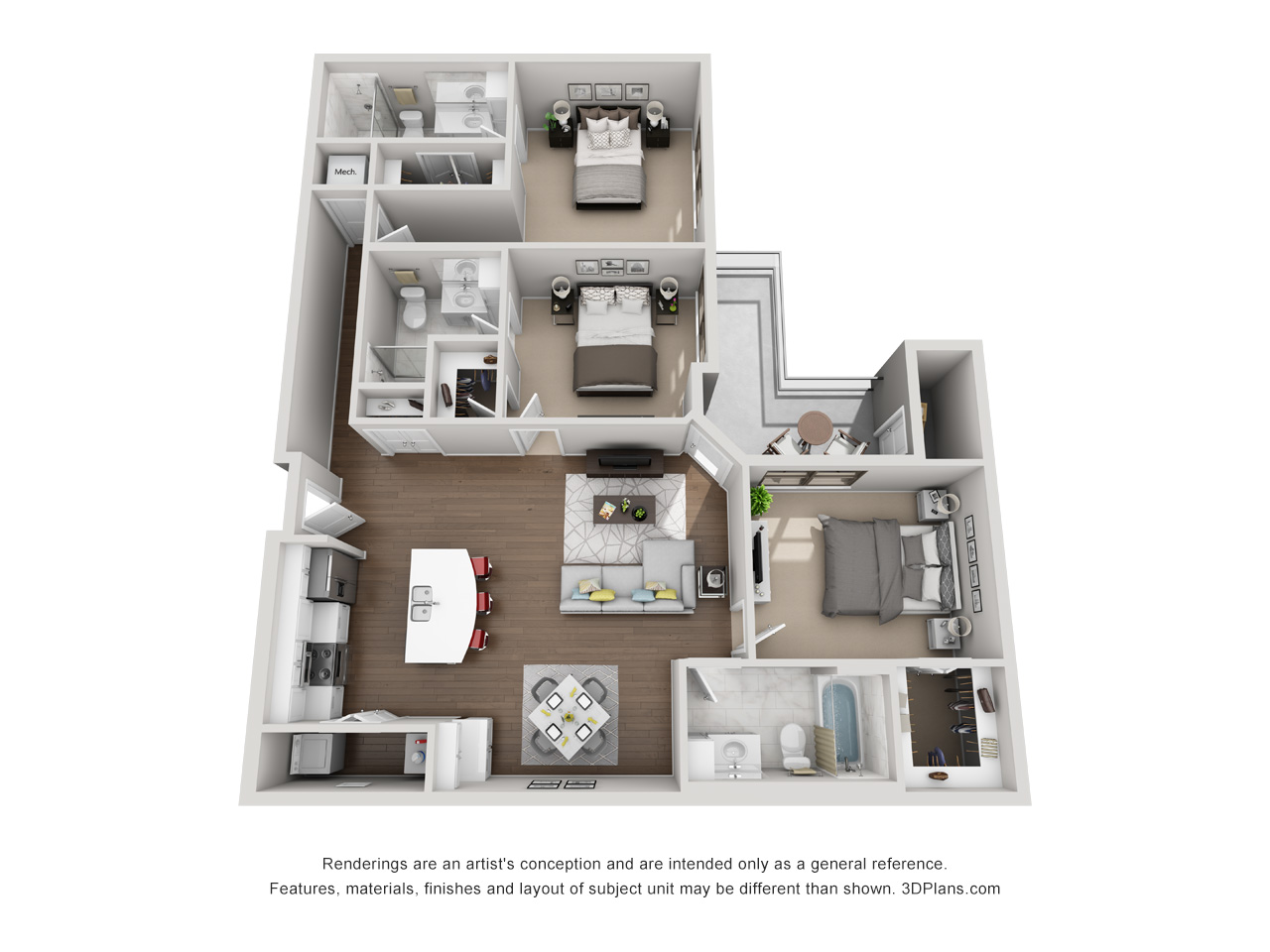 The Pointe North Hills - Diagram