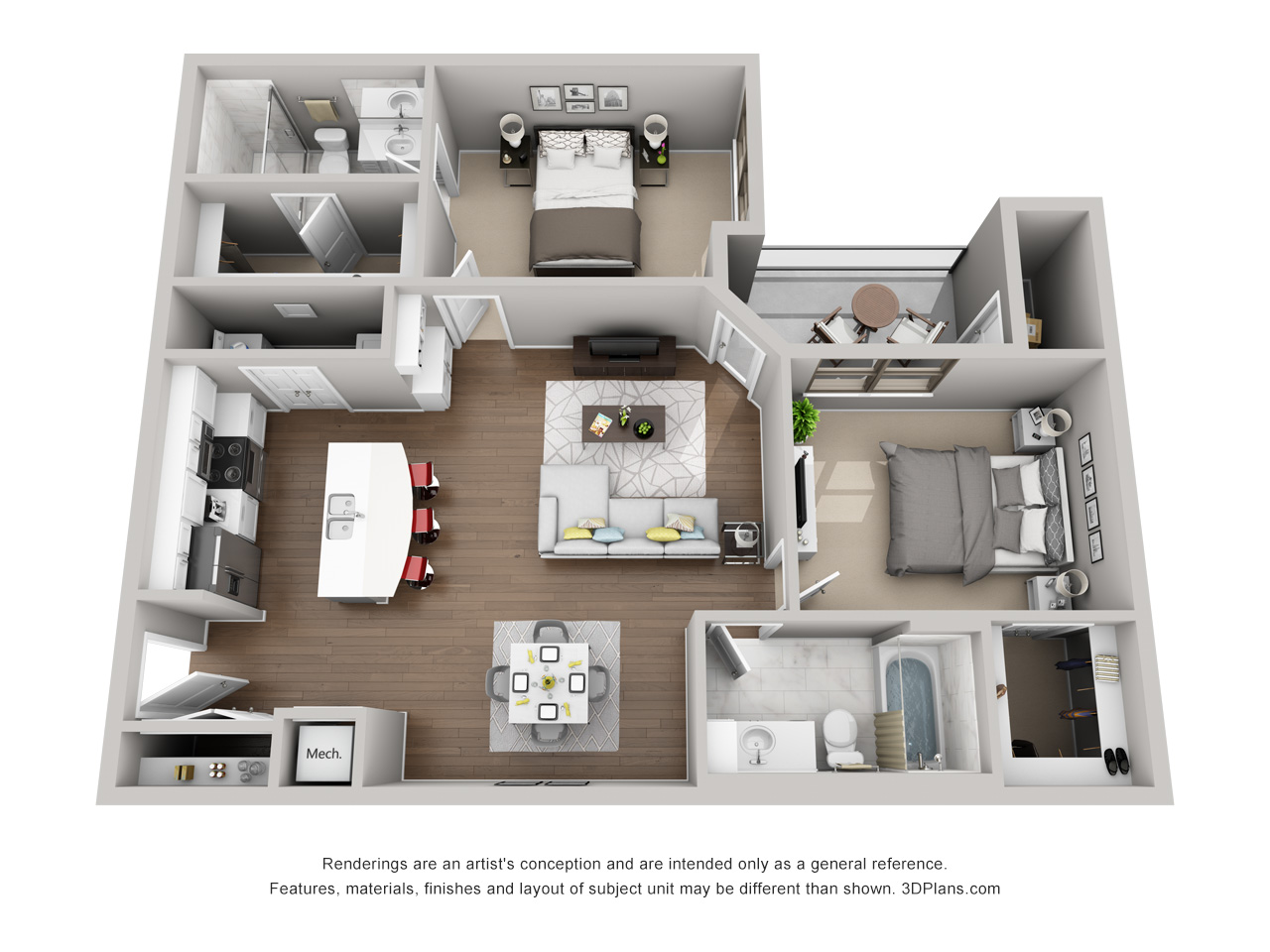 The Pointe North Hills - Diagram
