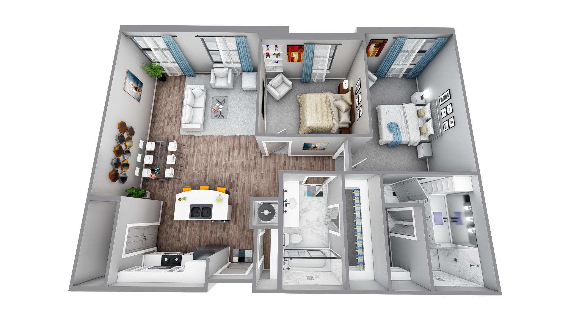 The Pointe North Hills - Diagram